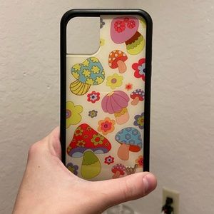 Wildflower Mushrooms iPhone 11 phone case